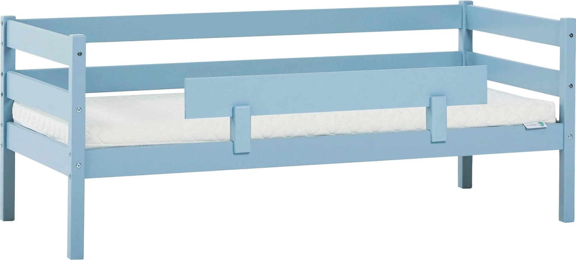 Hoppekids ECO Comfort Kinderbett Kiefer Massivholz Blau