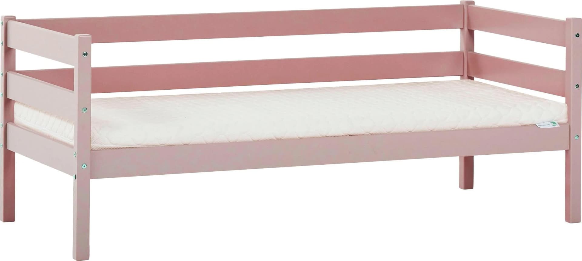 Hoppekids ECO Comfort Kinderbett Rosa Massivholz