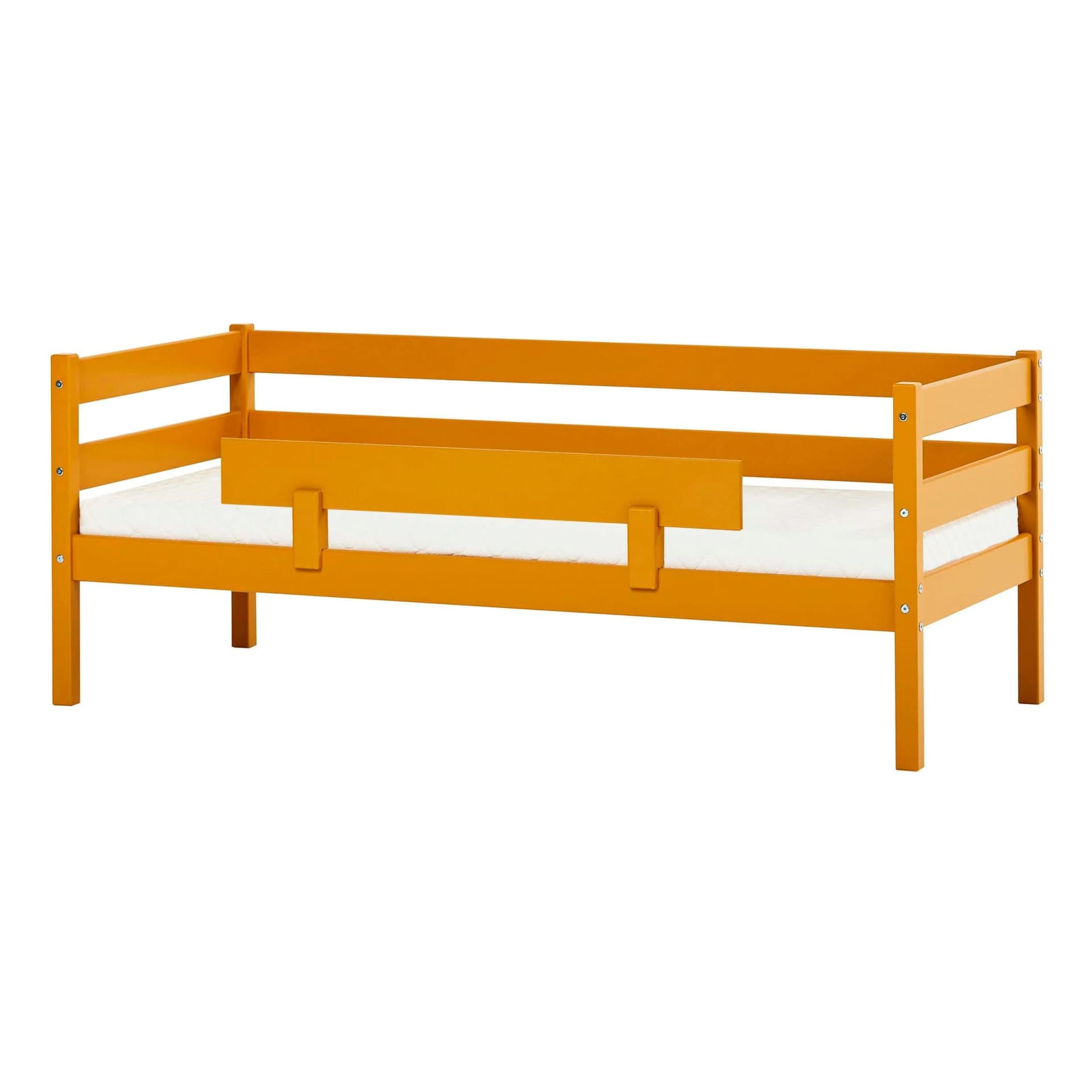 Hoppekids ECO Comfort Kinderbett Kiefer Massivholz Gelb