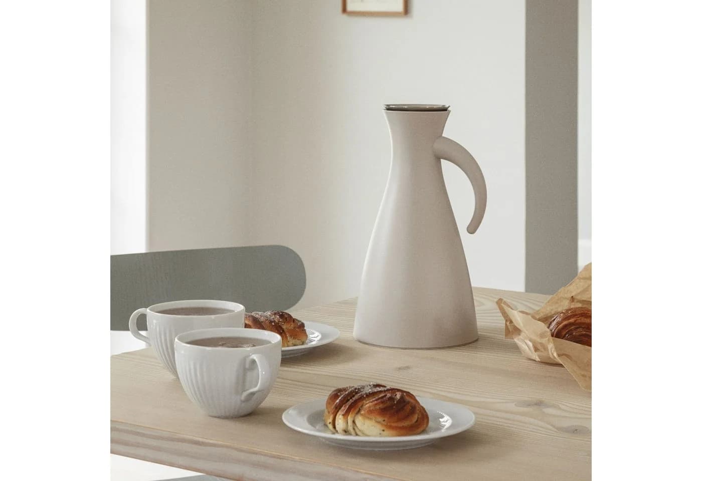 Eva Solo Isolierkanne Sand Tropffrei Glas