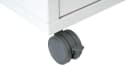 Tvilum Rollcontainer PRIMA Weiß 4 Schubladen abschließbar Bild 3