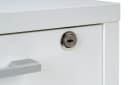 Tvilum Rollcontainer PRIMA Weiß 4 Schubladen abschließbar Bild 5