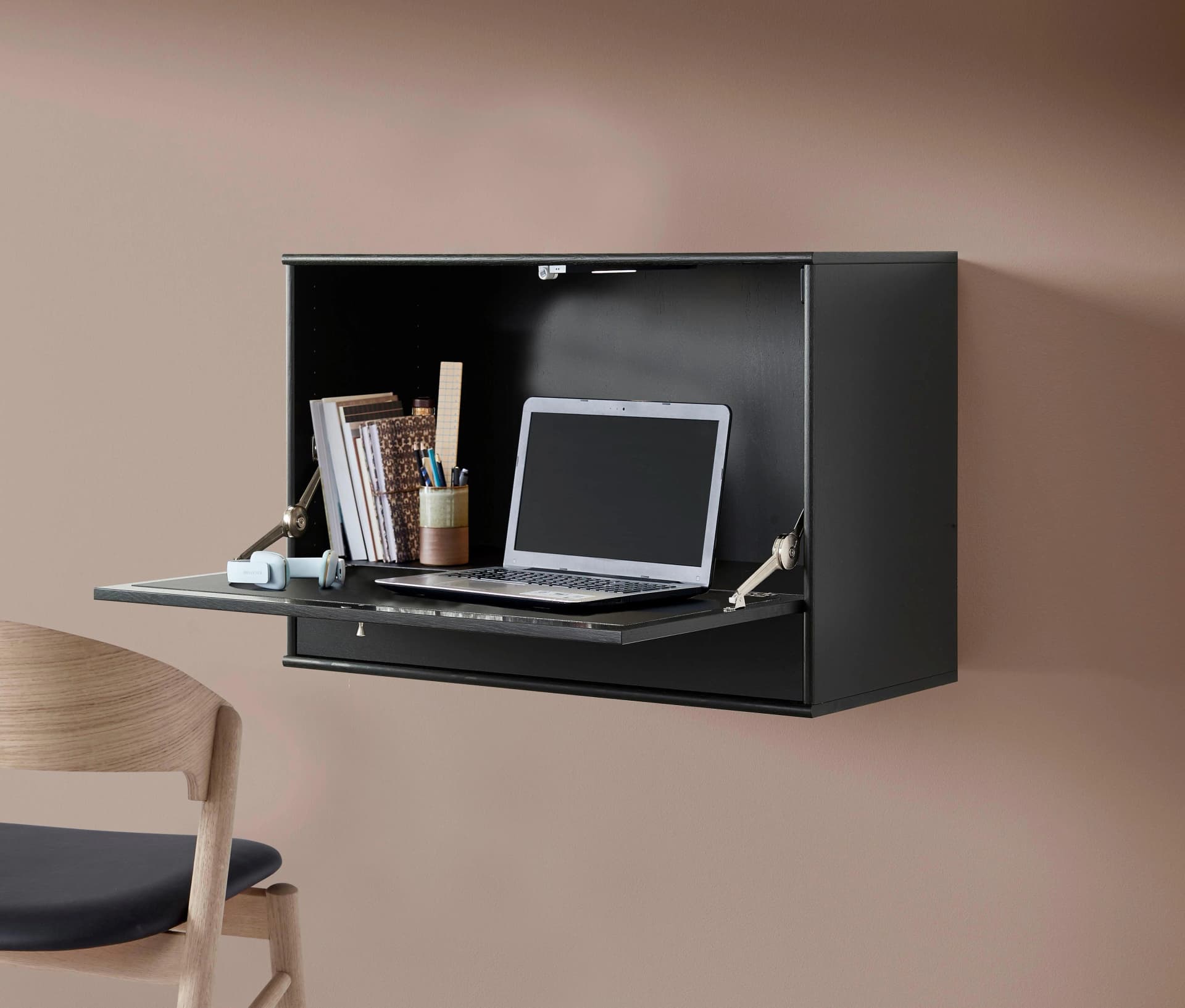 HAMMEL FURNITURE Mistral Bürotisch Schwarz
