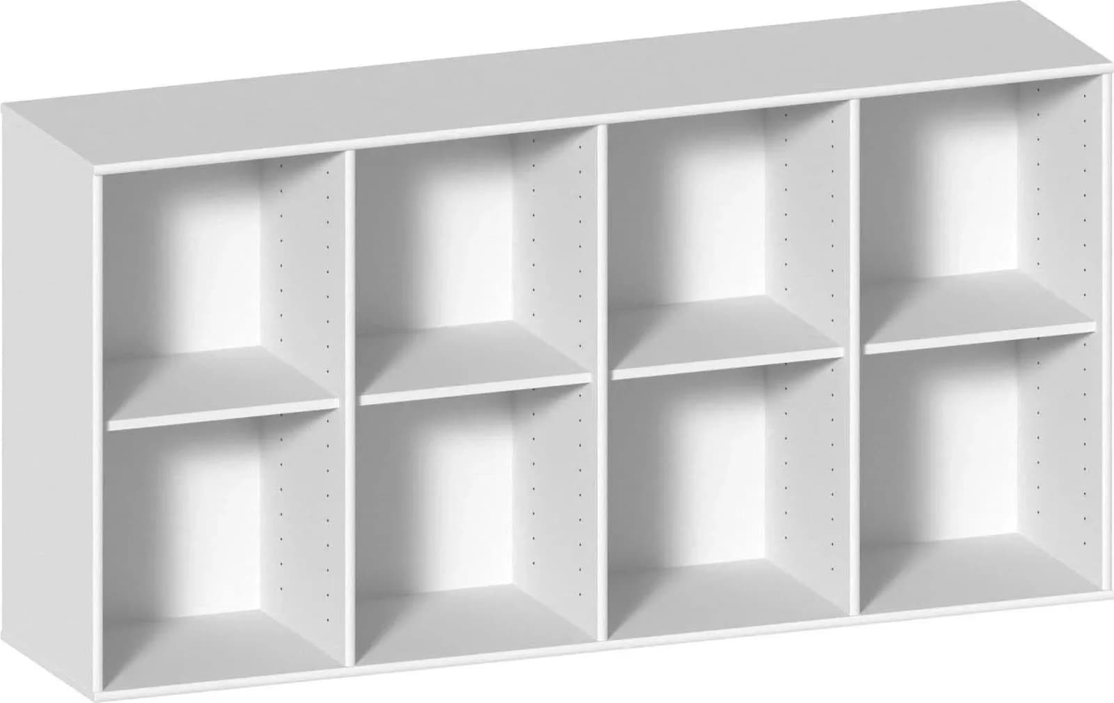 HAMMEL FURNITURE Mistral Kubus Sideboard Weiß Wandmontage