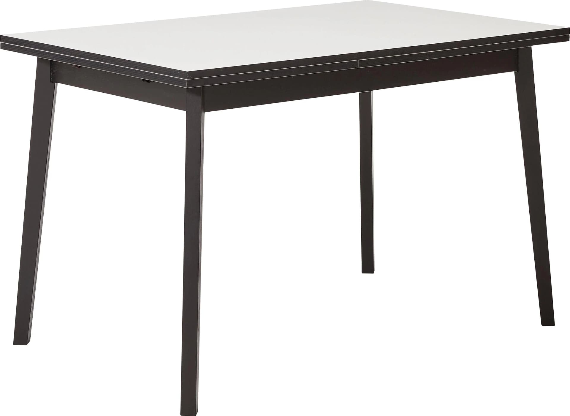 HAMMEL FURNITURE Esstisch Basic Single Ausziehbar Weiß Schwarz
