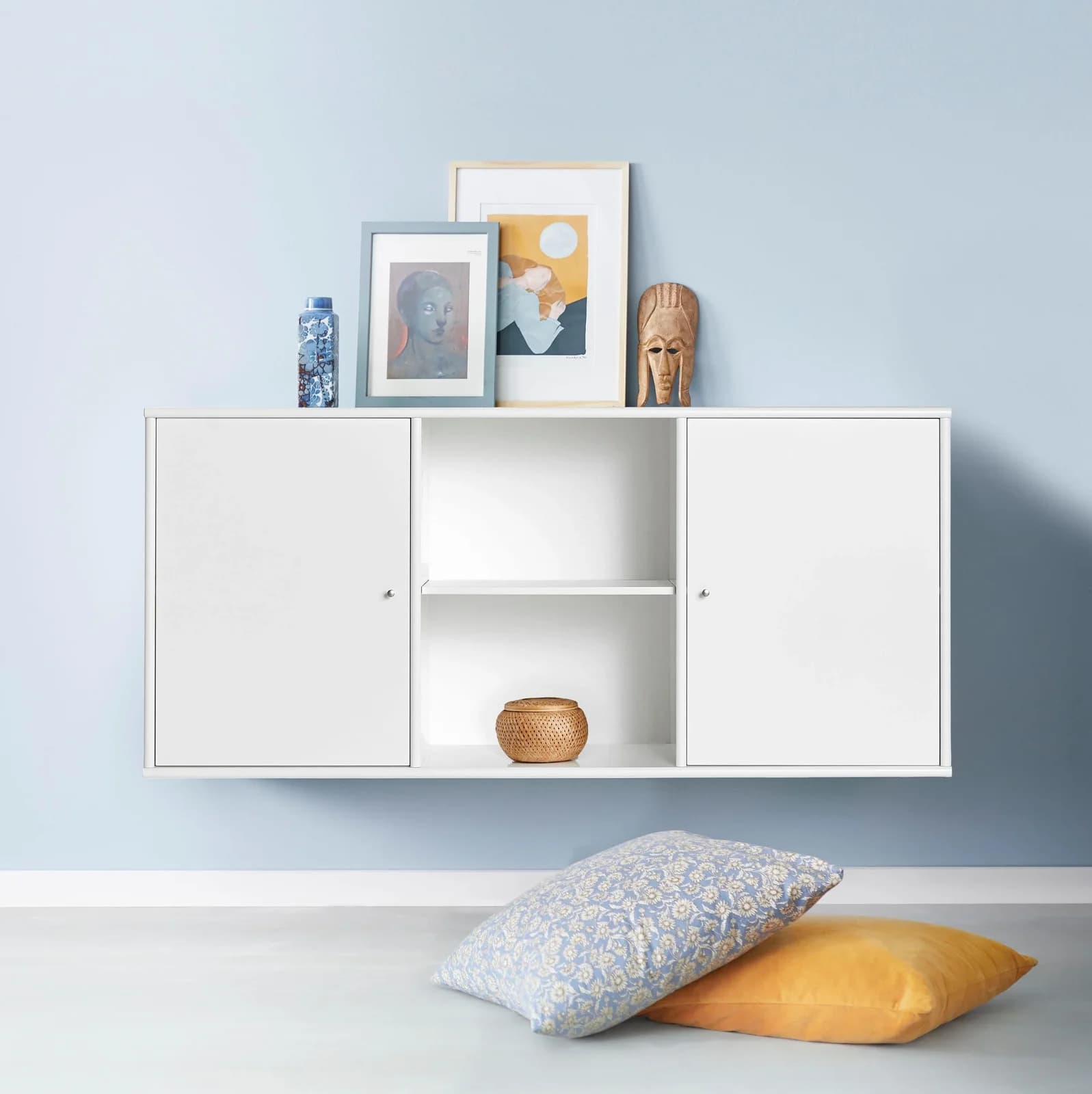 HAMMEL FURNITURE Mistral Sideboard Weiß 2 Türen