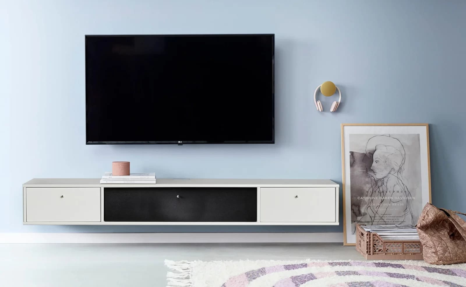 HAMMEL FURNITURE Mistral TV-Board Weiß