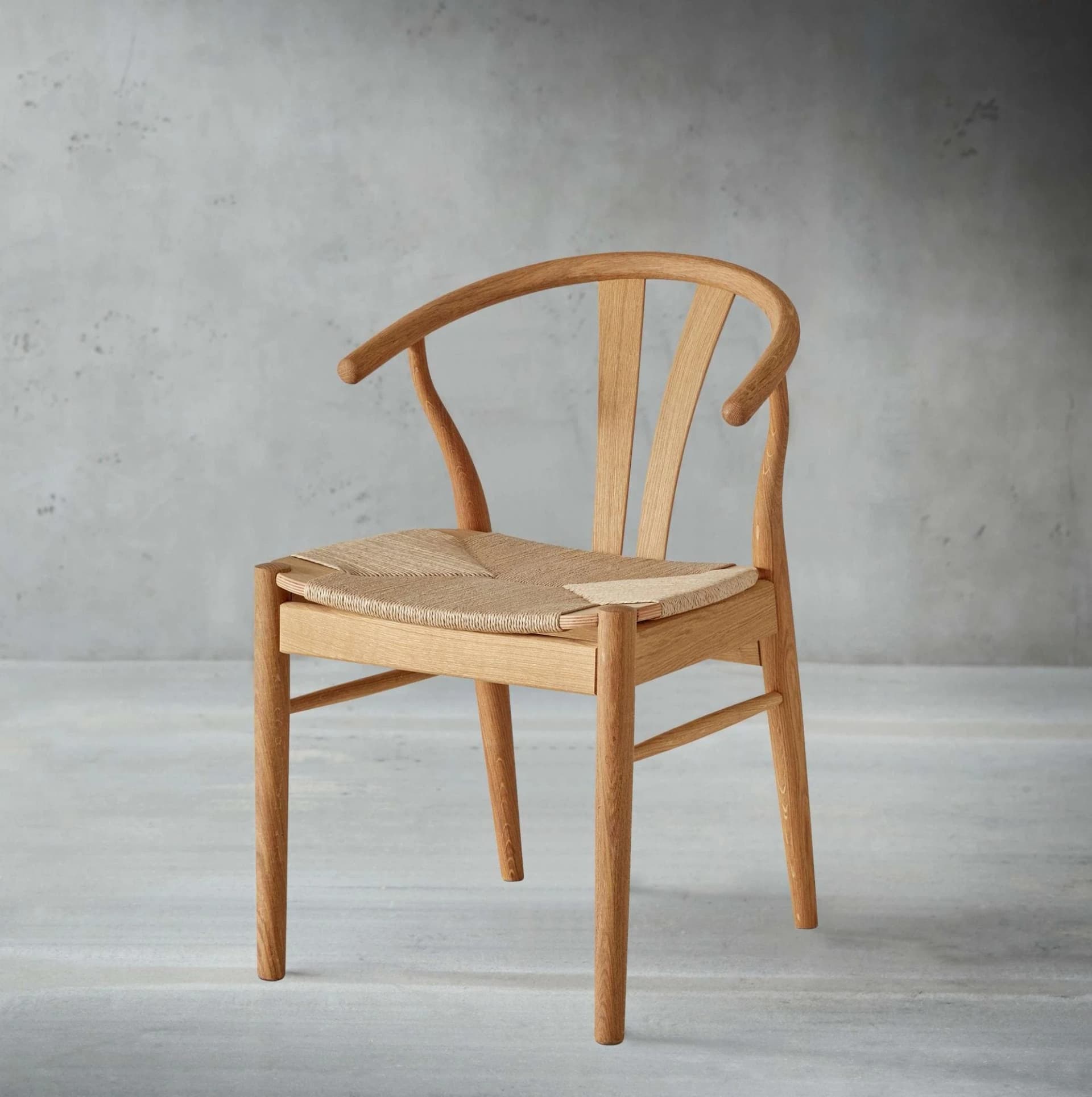 HAMMEL FURNITURE Frida Stuhl Massivholz Eiche geölt Beige