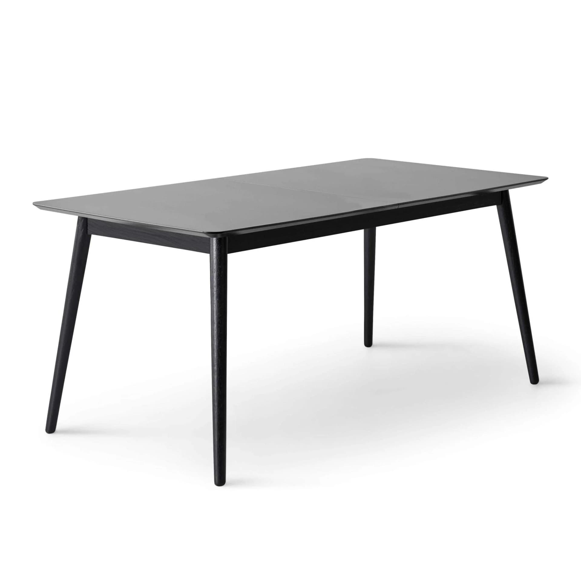 HAMMEL FURNITURE Meza Esstisch mit Auszugsfunktion Graphit Esche
