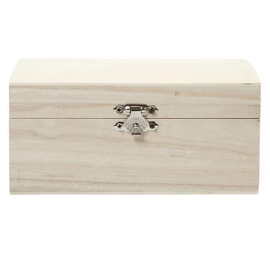creativ company Schatzkiste aus Holz zum Bemalen