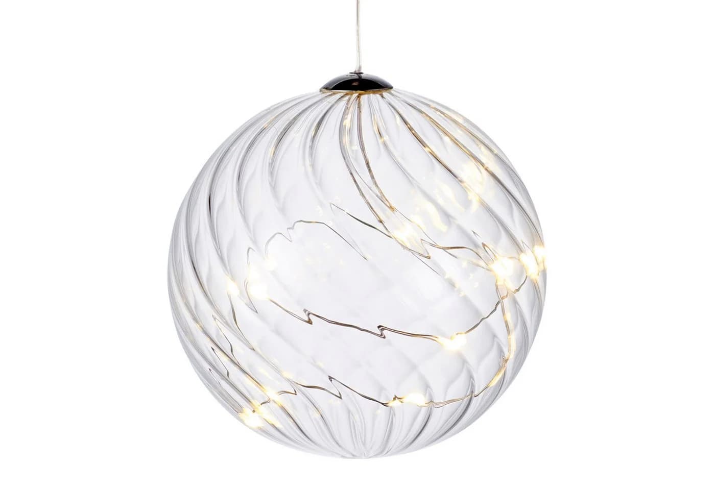 Sirius Home A/S LED Dekoobjekt Wave Ball Leuchtkugel Batteriebetrieben Warmweiß - Bild 2