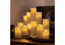 Sirius Home A/S LED-Kerze Sara Exclusive Flackernde Flamme 7,5 cm Durchmesser Weiß Bild 3