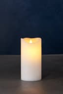 Sirius Home A/S LED-Kerze Sara 3er Set weiß mit 3D Flamme Bild 2