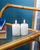 Sirius Home A/S LED-Kerze Sille Mini 2er Set Flackernde 3D-Flamme Bild 1