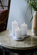 Sirius Home A/S LED-Kerze Decopower USB Ladestation weiss Bild 3