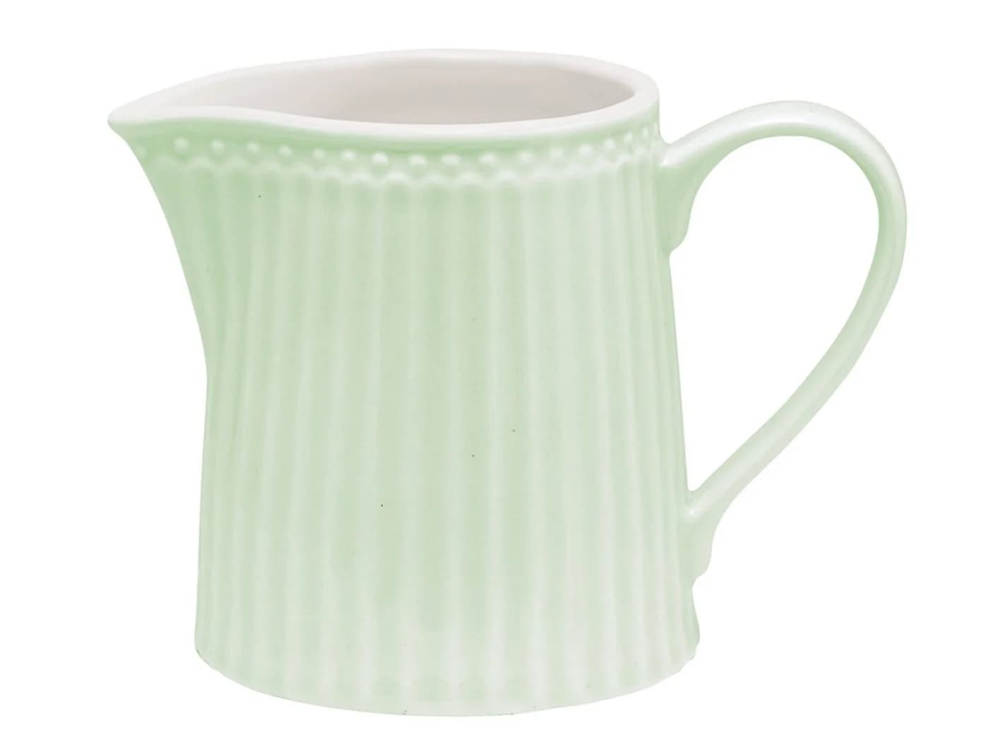 Greengate Milchkännchen Alice blassgrün Porzellan - Bild 2