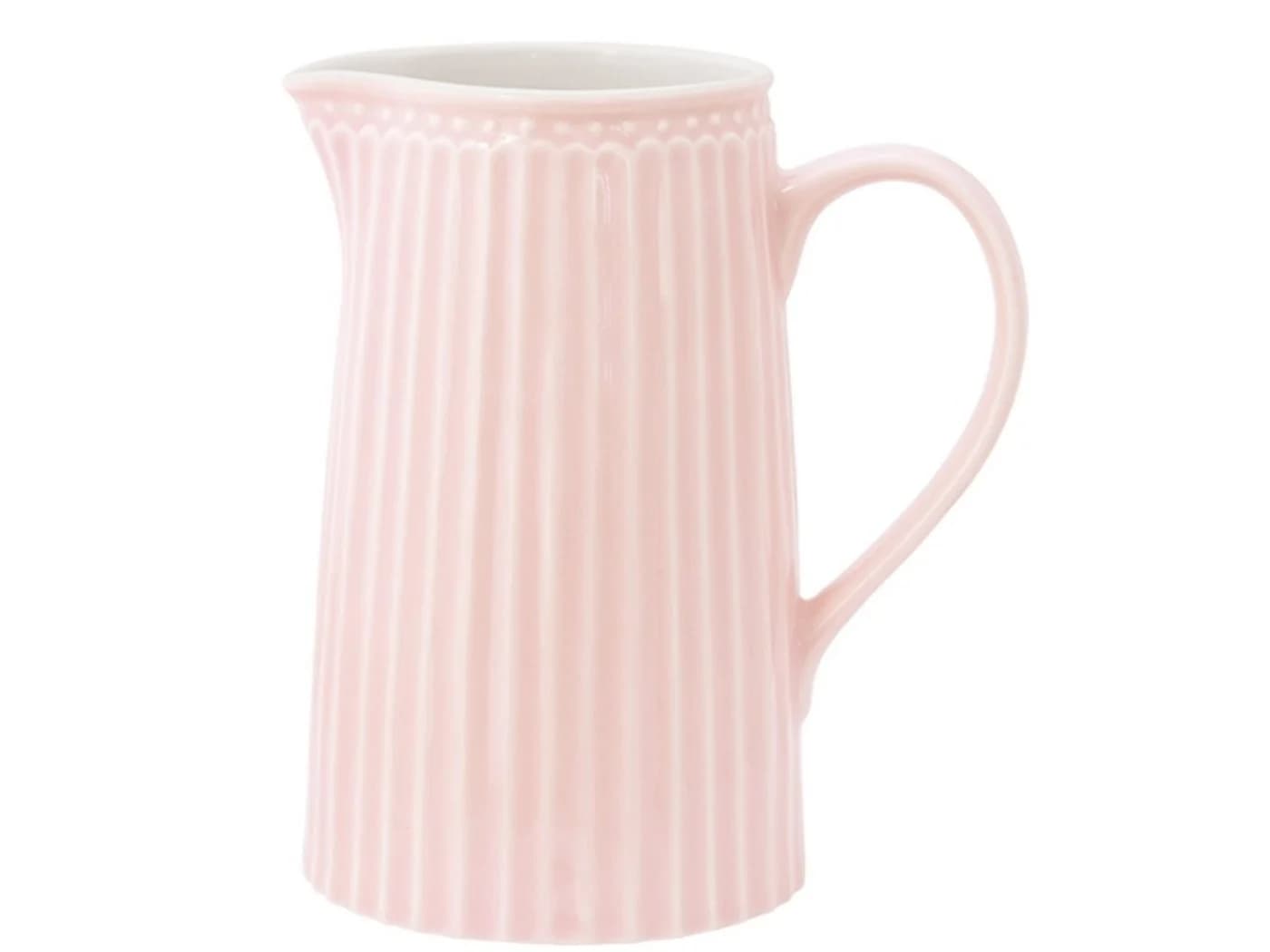 Greengate Alice Kanne 1L Pale Pink Retro Wellenmuster - Bild 2