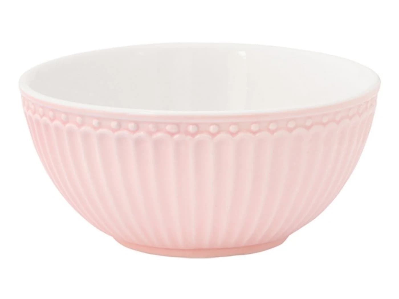 Greengate Müslischale Alice pale pink 14 cm Steinzeug - Bild 2