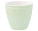 Greengate Alice Latte Cup 0,25 l Pale Green Steingut Bild 2