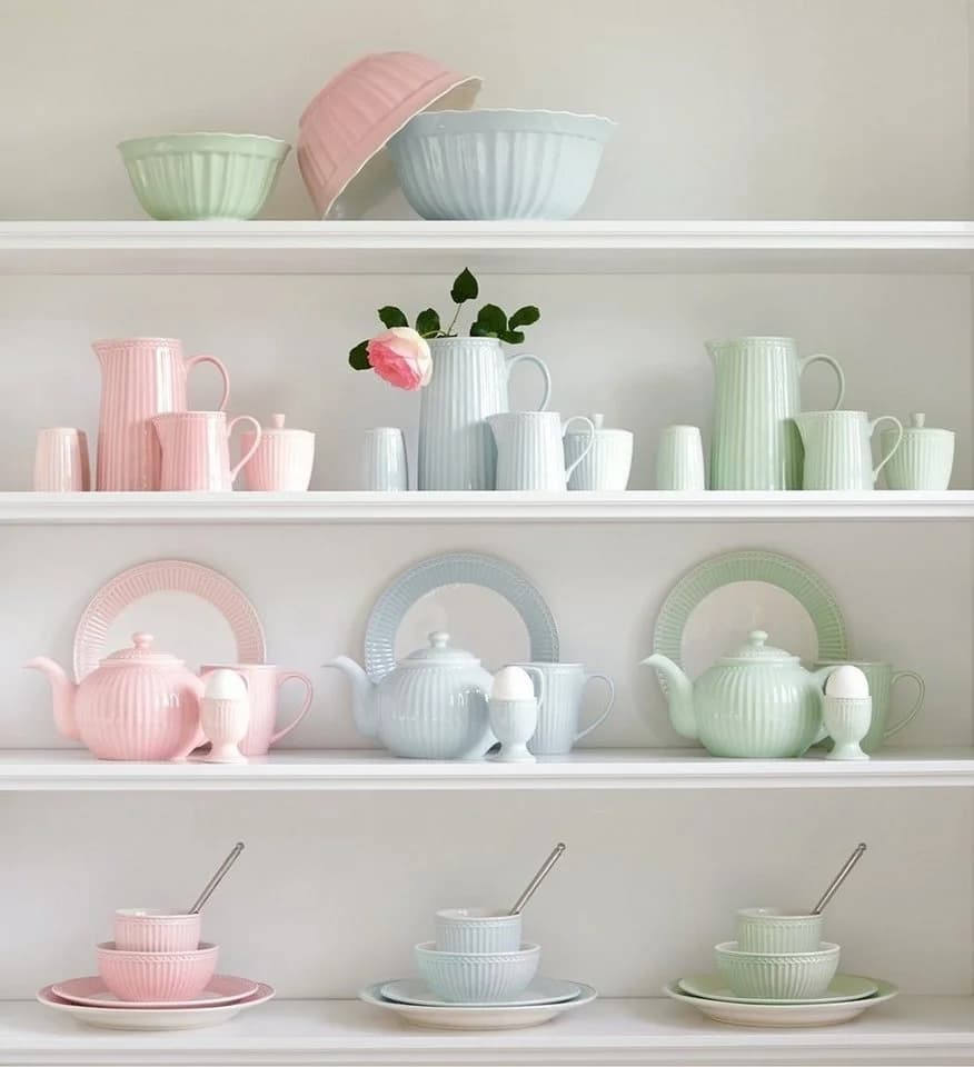 Greengate Zuckerdose Alice pale pink Steinzeug