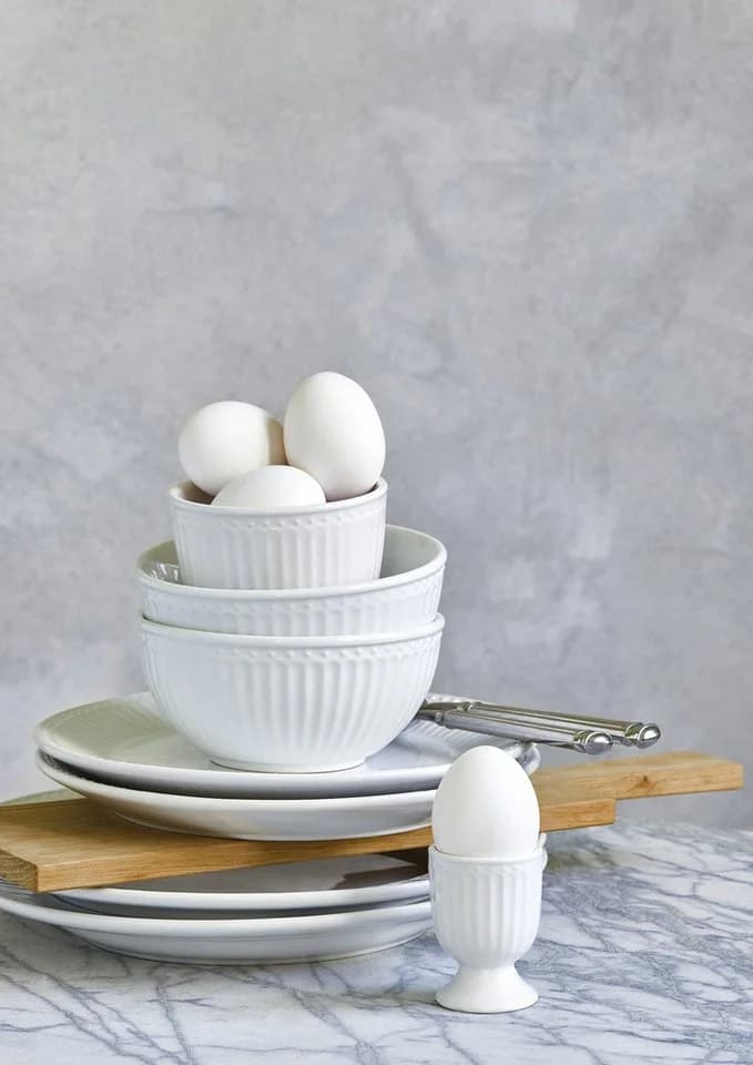 GreenGate Mini Latte Cup Alice Weiß Porzellan