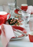 Greengate Alice Schüssel Set mit Deckel rot 3-teilig Bild 1