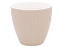 Greengate Becher Alice Latte Cup creamy fudge 0,25 l Steingut Bild 2