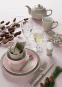 Greengate Becher Alice mit Henkel 0,4 l Steingut Hazelnut Brown Bild 1