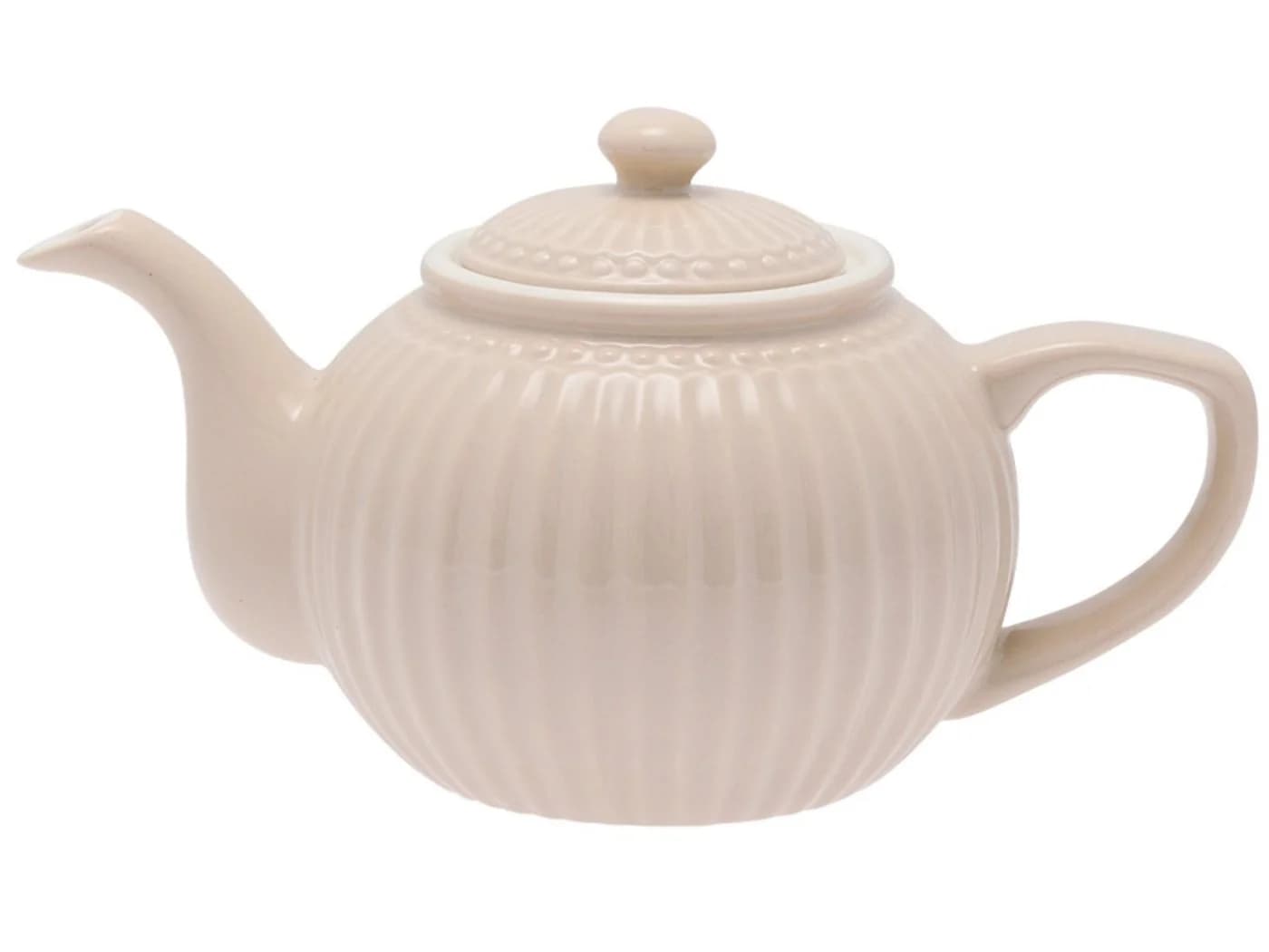 Greengate Teekanne Alice 1l Steinzeug Beige/Bunt - Bild 2