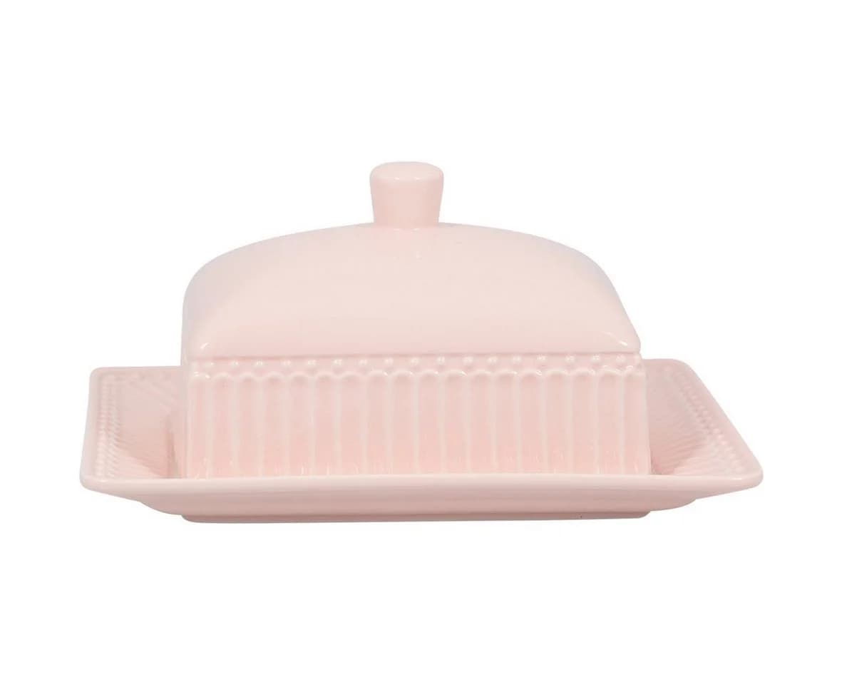 Greengate Butterdose Alice Pale Pink Steinzeug - Bild 2