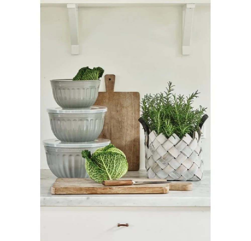 Greengate Vorratsdose Schüssel-Set Alice Pale Green 3-teilig