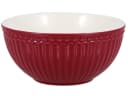 Greengate Müslischale Alice Claret Red 14 cm Steinzeug Bild 2