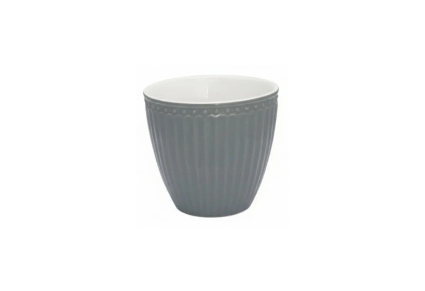Greengate Espressotasse Alice Mini Latte Cup Steingrau - Bild 2