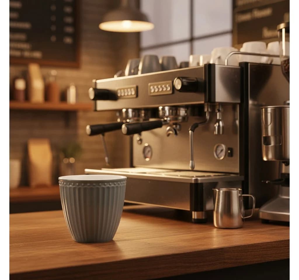 Greengate Espressotasse Alice Mini Latte Cup Steingrau - Bild 3
