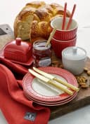 Greengate Servierteller Alice Oval Rot 23 cm Steinzeug Bild 3
