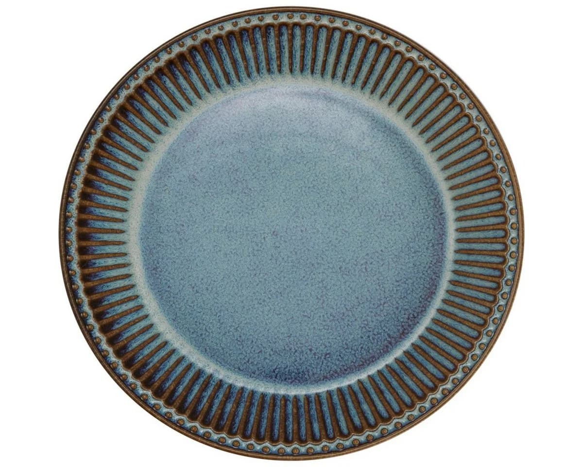 Greengate Frühstücksteller Alice Oyster Blau 23cm - Bild 2