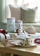 Greengate Xmas Geschirrtuch bedruckt Pale Grey 70x50cm Bild 3