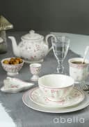 Greengate Stövchen Alice Creamy Fudge Steinzeug Bild 4