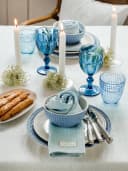 Greengate Frühstücksteller Alice Pale Blue 18,5cm Glas Bild 1