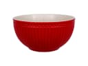 Greengate Servierschüssel Alice Rot Steingut Bild 2