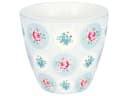 Greengate Elle Latte Cup Becher Pale Blue 0,35l Steingut Bild 2