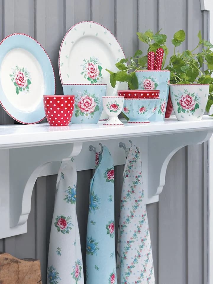 Greengate Kanne Alivia Krug weiß 0,5l Steingut - Bild 3