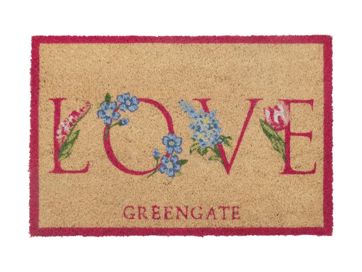 Greengate Fußmatte Agnes Love weiß 60x40cm - Bild 2