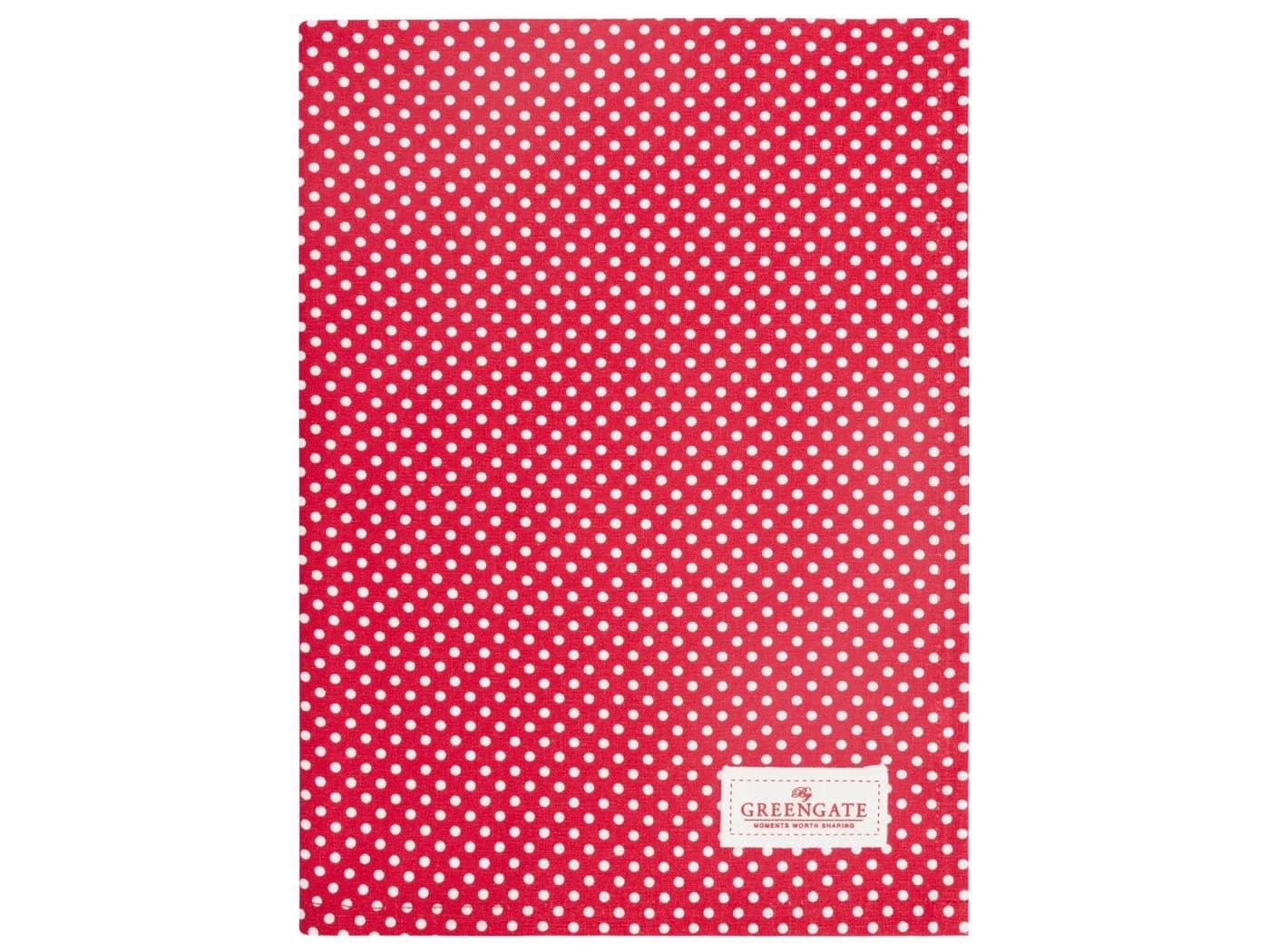Greengate Geschirrtuch Dotty Rot 70x50cm - Bild 2