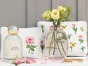 Greengate Geschirrtuch Estrid Weiß Floral Bild 1