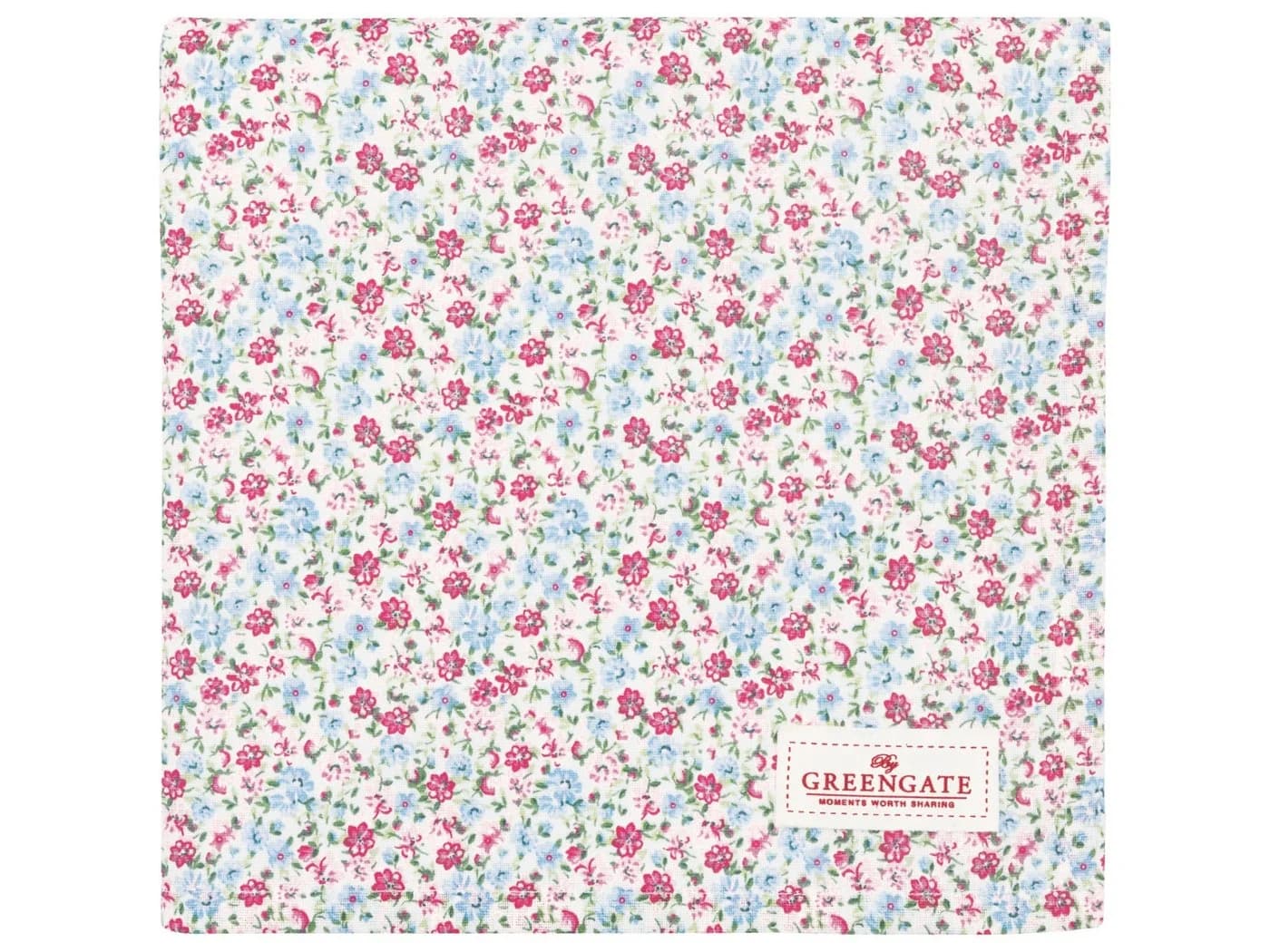 Greengate Tischdecke Louisa Weiß Quadratisch 100x100cm - Bild 2