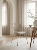 faee Esszimmerstuhl Vän, Kunststoff-Sitzschale, Stahlgestell, Light Taupe Bild 3