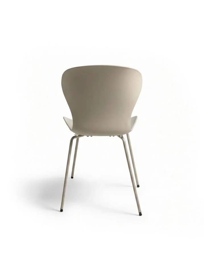 faee Esszimmerstuhl Vän, Kunststoff-Sitzschale, Stahlgestell, Light Taupe - Bild 5