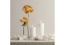 UYUNI Lighting LED-Echtwachs-Stumpenkerze Breit Nordic White Bild 1