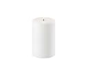 UYUNI Lighting LED-Echtwachs-Stumpenkerze Breit Nordic White Bild 2